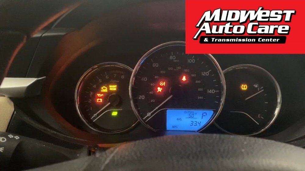How to Reset Toyota Corolla Maintenance Light 2014