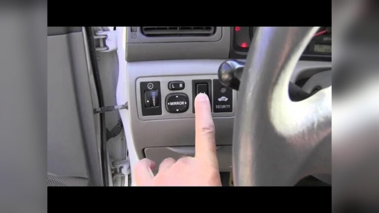 How to Turn off Tire Pressure Light Toyota Corolla