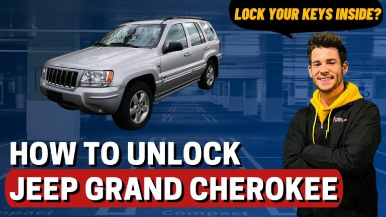 How to Unlock Jeep Grand Cherokee With Keys Inside
