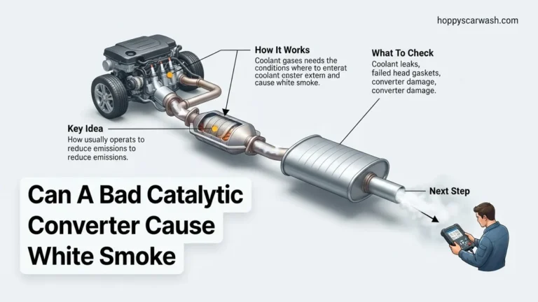Can a Bad Catalytic Converter Cause White Smoke? 2026