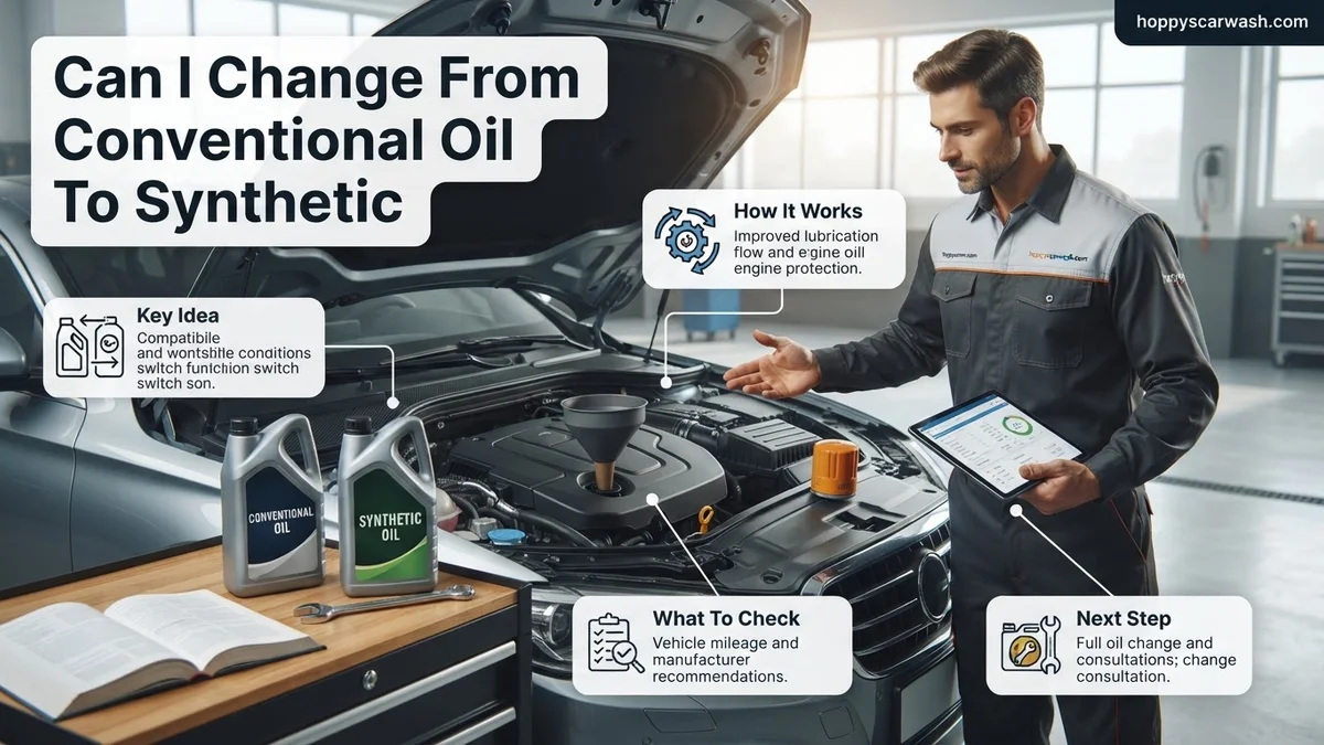 Can I Change From Conventional Oil To Synthetic Can I Change From Conventional Oil To Synthetic expert guide showing the main topic and key context