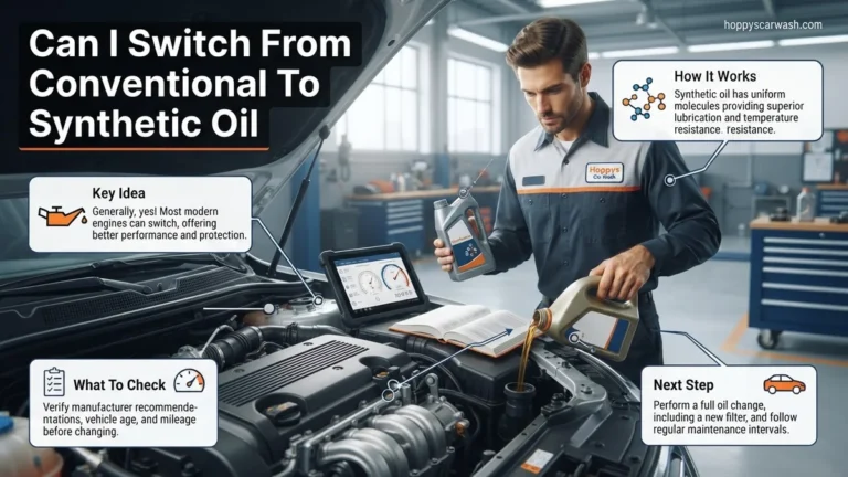 Can I Switch From Conventional to Synthetic Oil in 2026