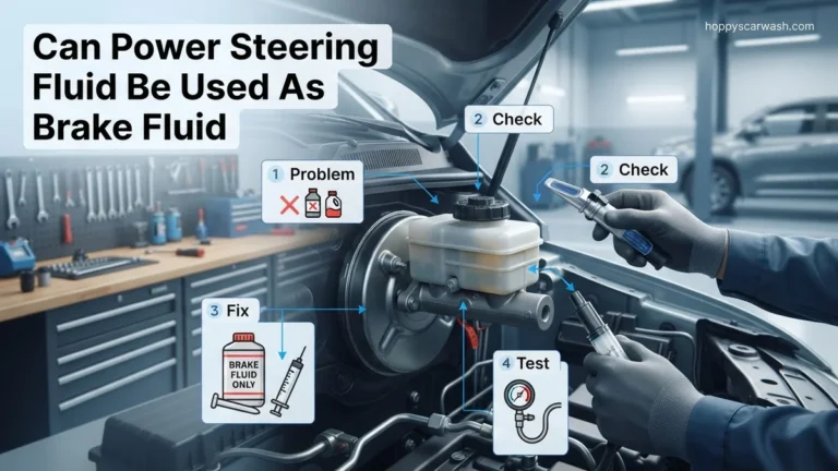 Can Power Steering Fluid Be Used As Brake Fluid? 2026 Guide