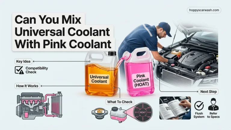 Can You Mix Universal Coolant With Pink Coolant in 2026