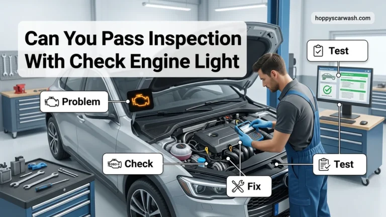 Can You Pass Inspection With Check Engine Light Proven 2026