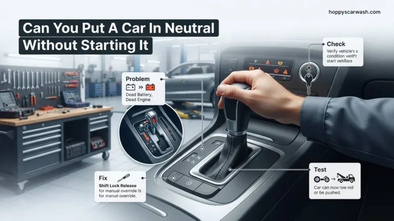 Can You Put A Car In Neutral Without Starting It Put a 2026