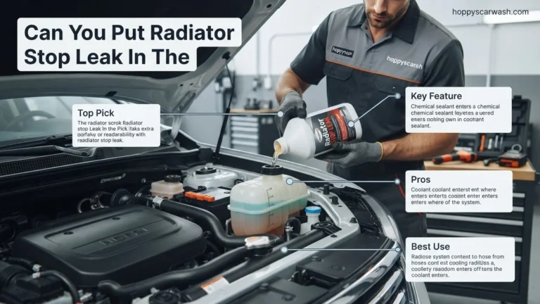 Can You Put Radiator Stop Leak in the Reservoir 2026 Guide