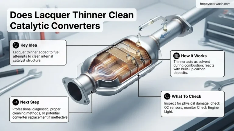 Does Lacquer Thinner Clean Catalytic Converters? 2026