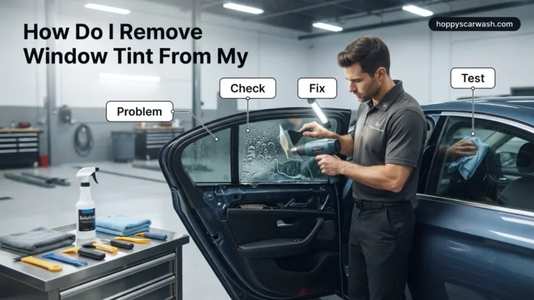How Do I Remove Window Tint From My Car Windows 2026