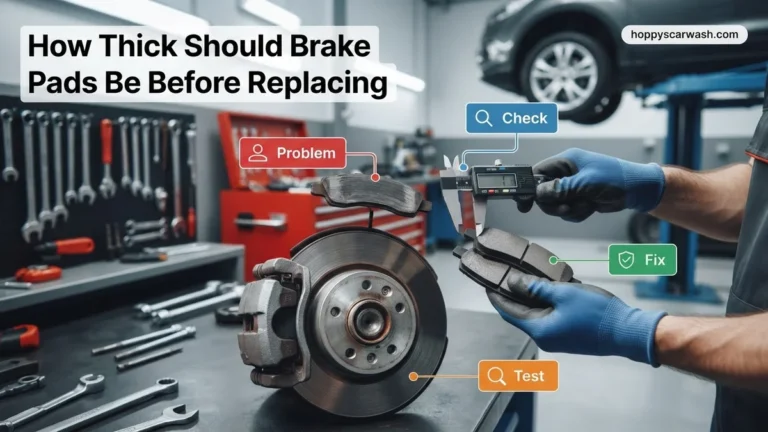 How Thick Should Brake Pads Be Before Replacing 2026 Guide