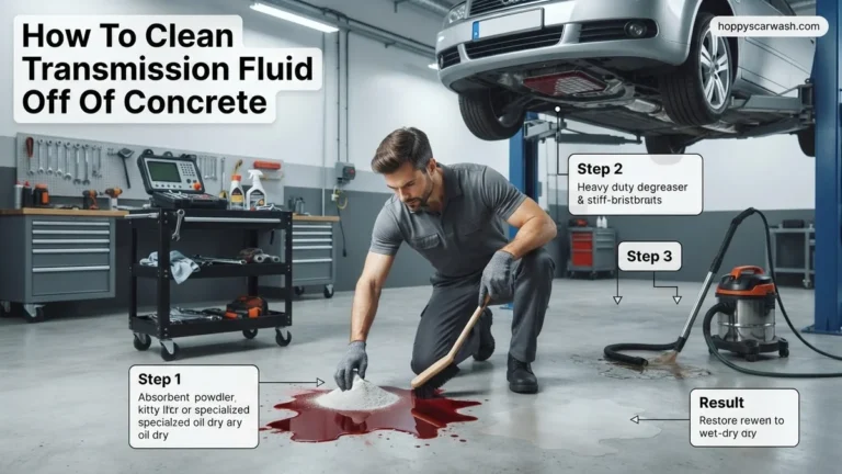 How to Clean Transmission Fluid Off of Concrete 2026 Guide