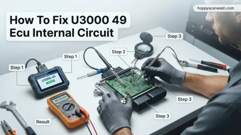 How to Fix U3000 49 ECU Internal Circuit Failure in 2026