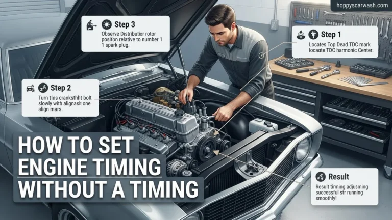 How to Set Engine Timing Without a Timing Light 2026 Guide