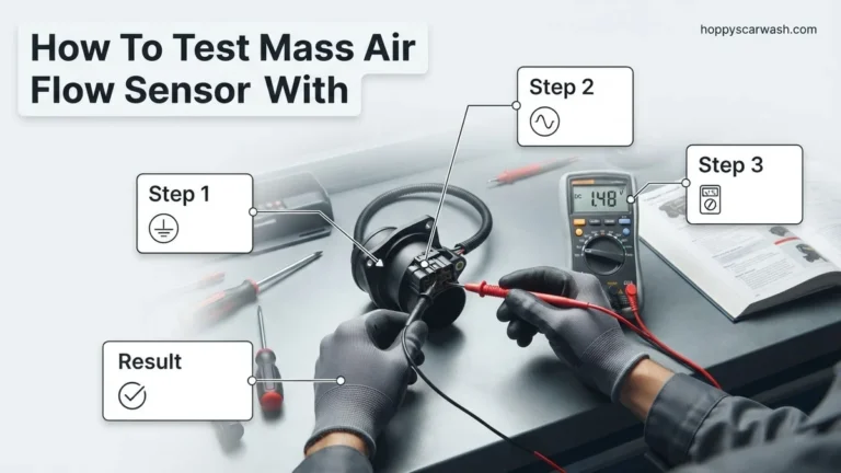 How to Test Mass Air Flow Sensor with Multimeter 2026