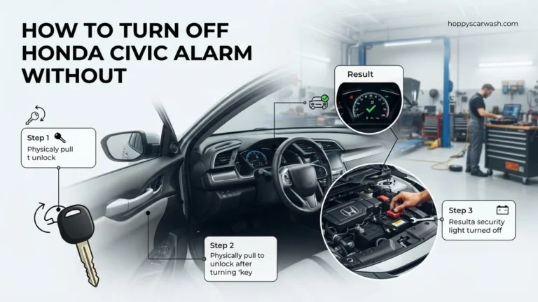 How to Turn Off Honda Civic Alarm Without Remote 2026