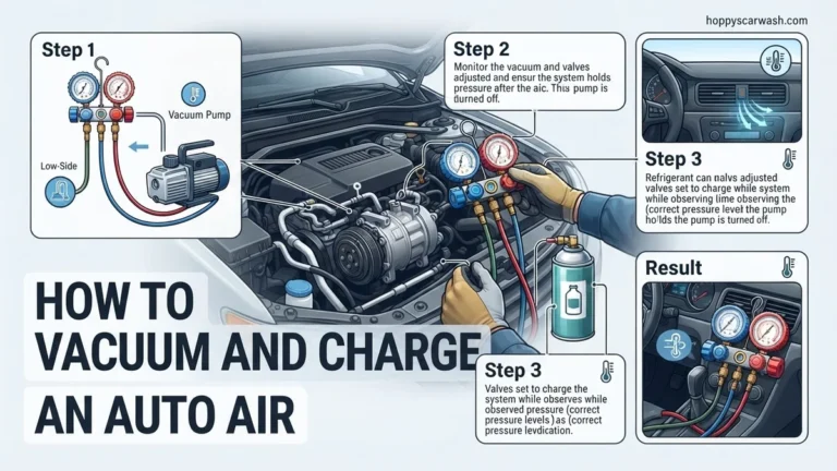 How to Vacuum and Charge an Auto Air Conditioner 2026