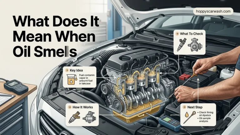 What Does It Mean When Your Oil Smells Like Gas? Fix 2026