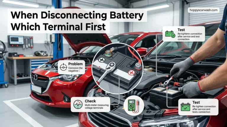 When Disconnecting Battery Which Terminal First Expert 2026