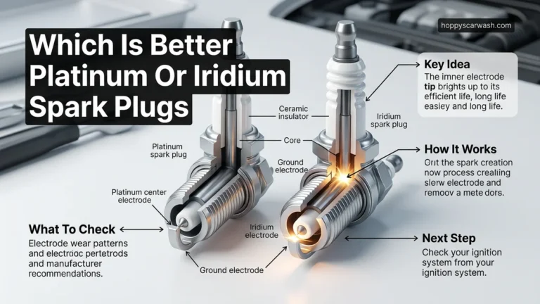 Which Is Better Platinum Or Iridium Spark Plugs 2026
