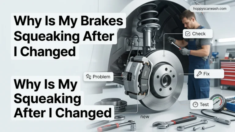 Why Is My Brakes Squeaking After I Changed Them? 2026