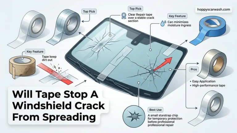 Will Tape Stop a Windshield Crack from Spreading? 2026